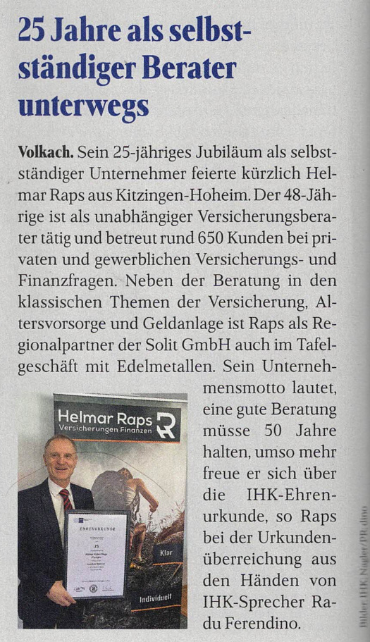 25 Jahre IHK