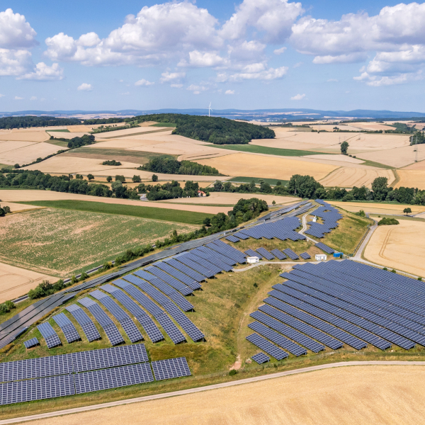 Solaranlage Boden